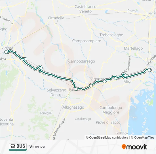 Bus Line Map