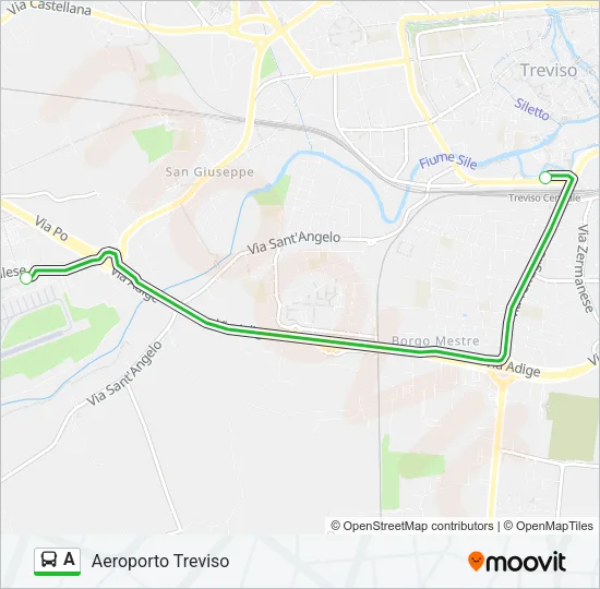 A Bus Line Map