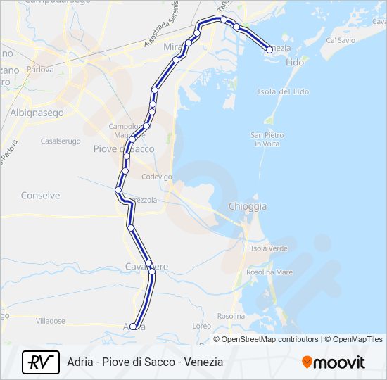 R  Line Map