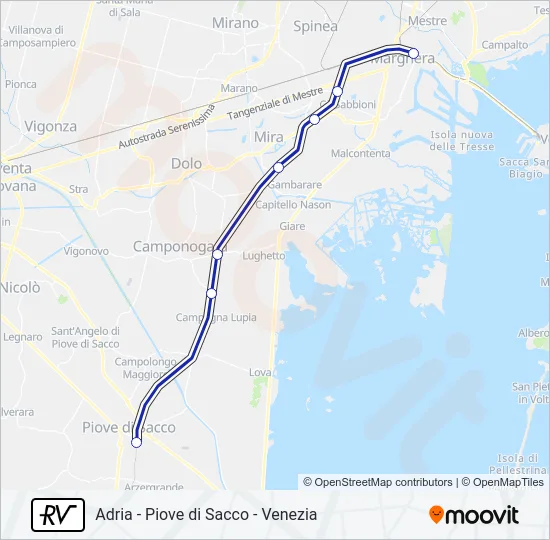 R  Line Map