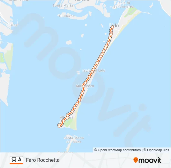 A Bus Line Map