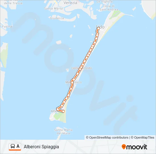 A Bus Line Map