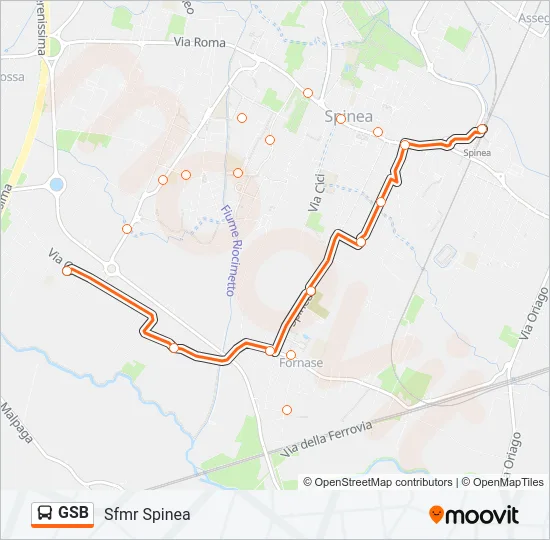 GSB Bus Line Map