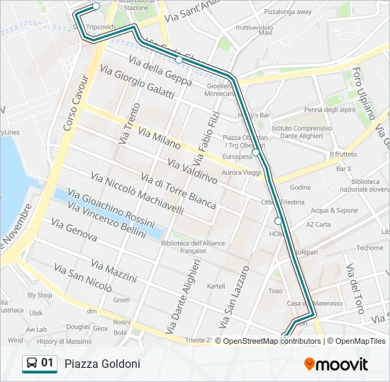 01 Bus Line Map