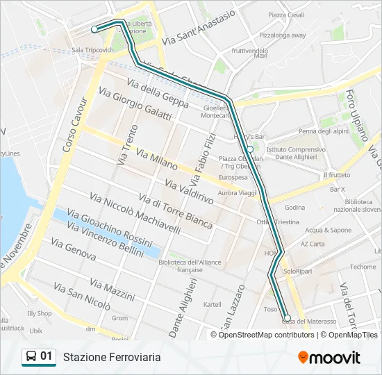 01 Bus Line Map