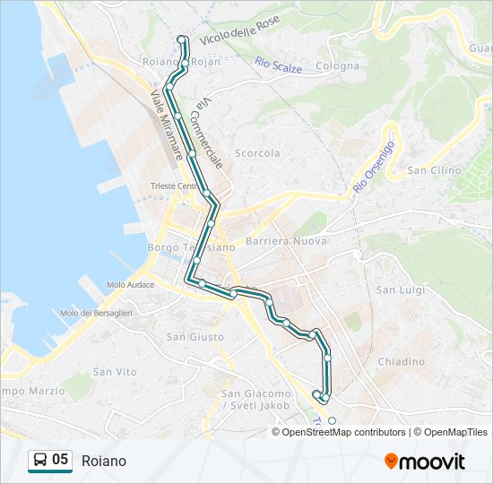 05 bus Line Map