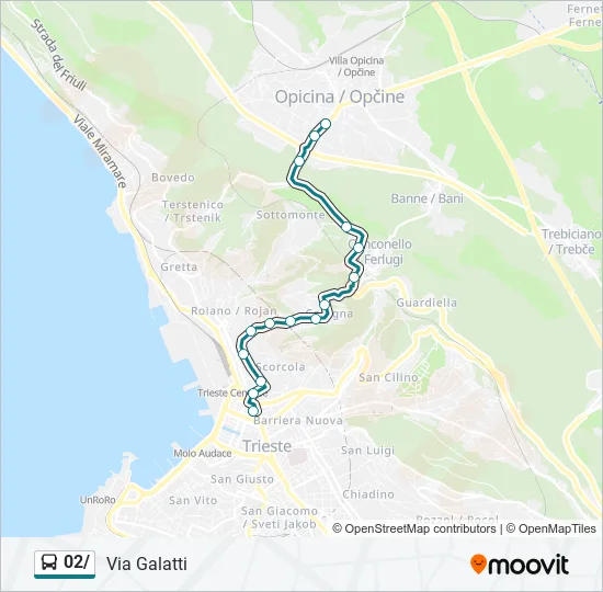 02/ Bus Line Map