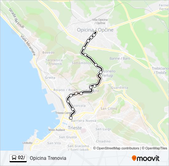 02/ bus Line Map