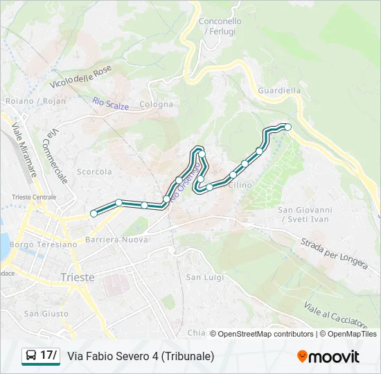 17/ Bus Line Map
