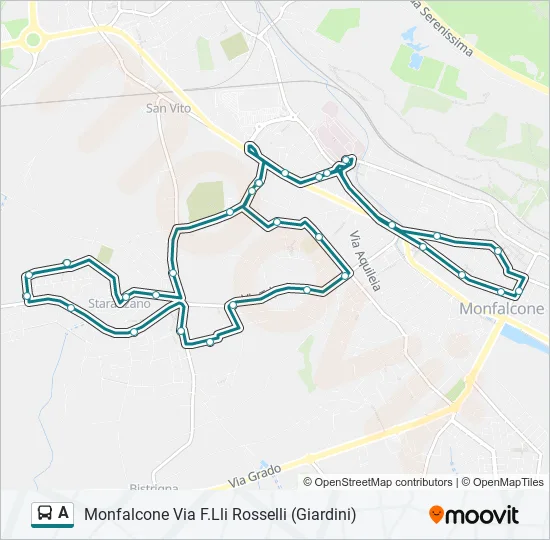 A Bus Line Map