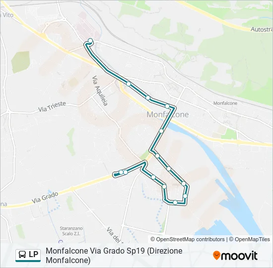 LP Bus Line Map