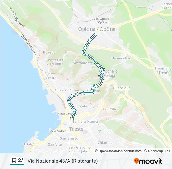 2/ Bus Line Map