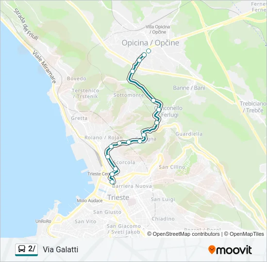 2/ Bus Line Map