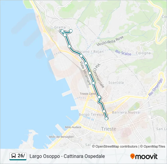 26/ Bus Line Map