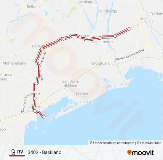 RV  Line Map
