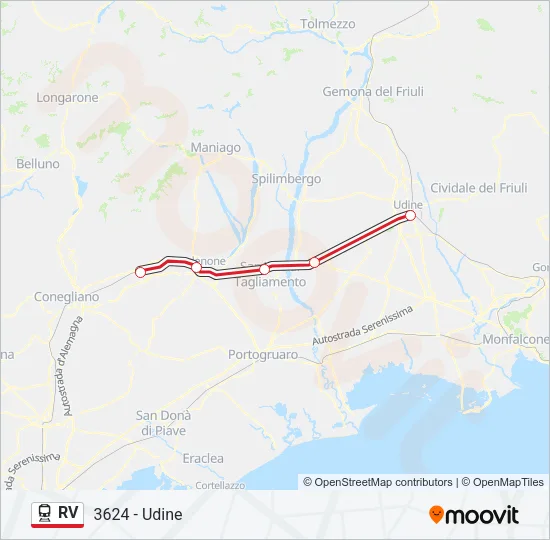 RV  Line Map