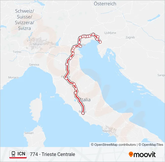 ICN  Line Map