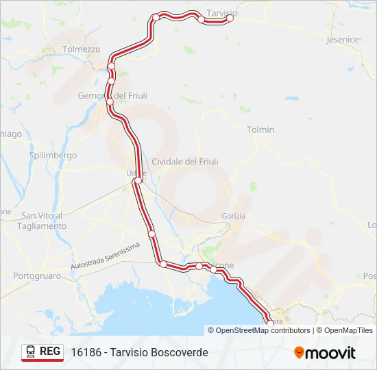 REG  Line Map