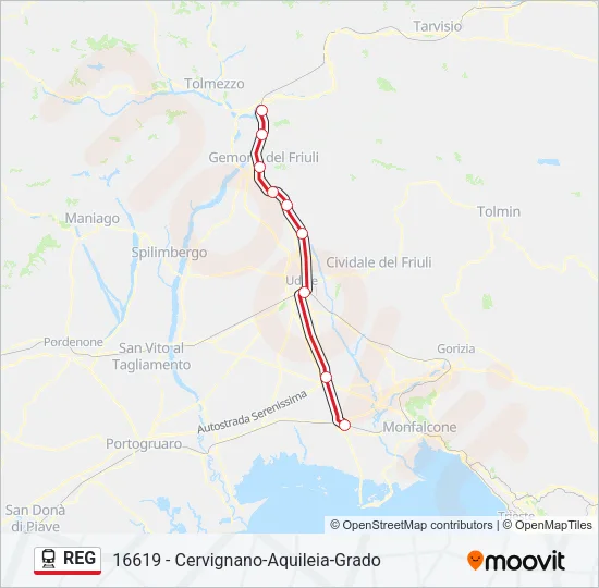 REG  Line Map