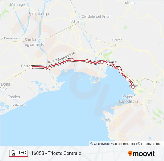REG  Line Map