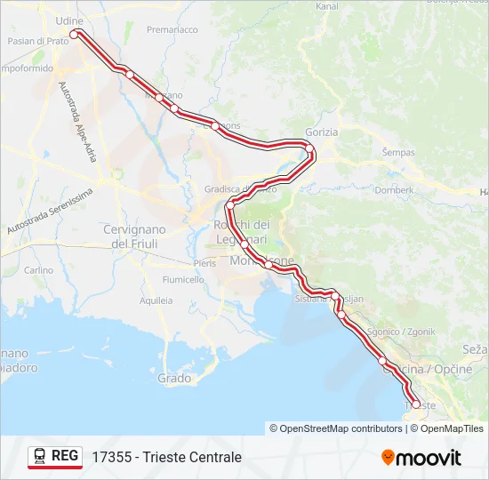 REG  Line Map