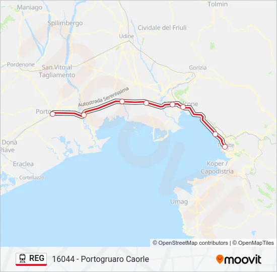 REG  Line Map
