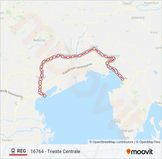 REG  Line Map