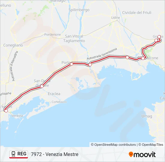 REG  Line Map