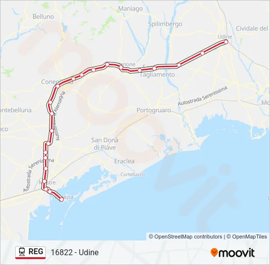 REG  Line Map