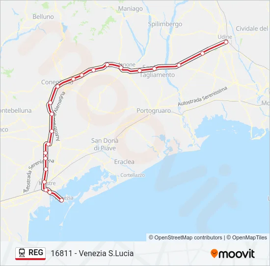 REG  Line Map