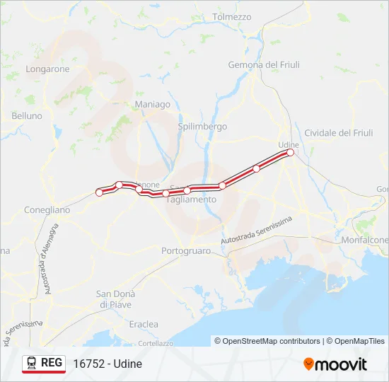 REG  Line Map
