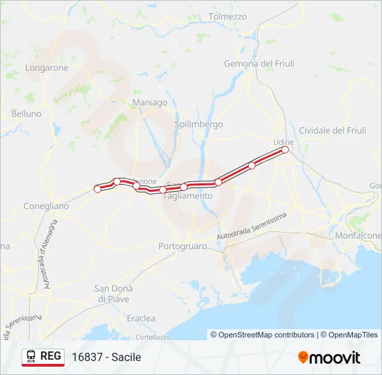 REG  Line Map