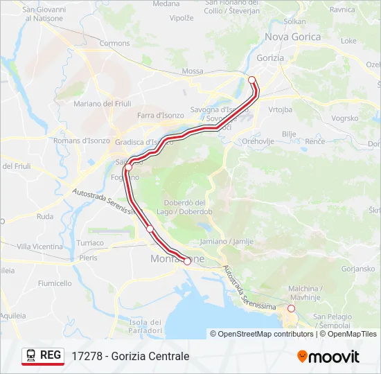 REG  Line Map
