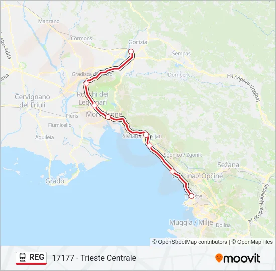 REG  Line Map