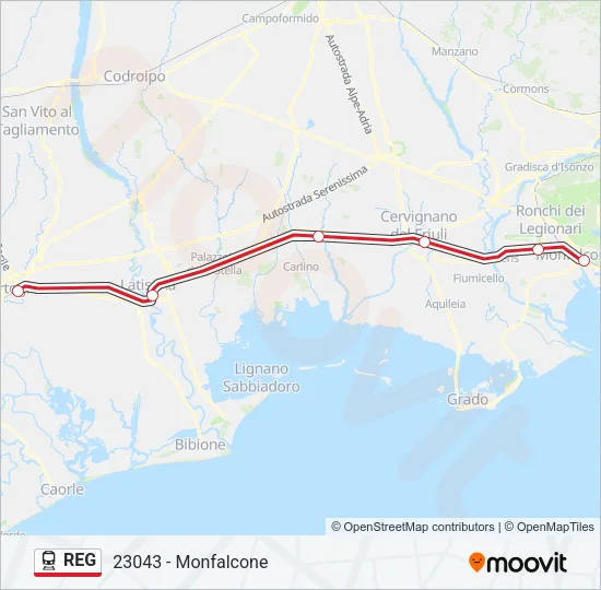 REG  Line Map