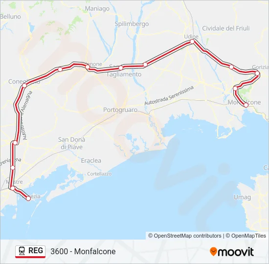 REG  Line Map