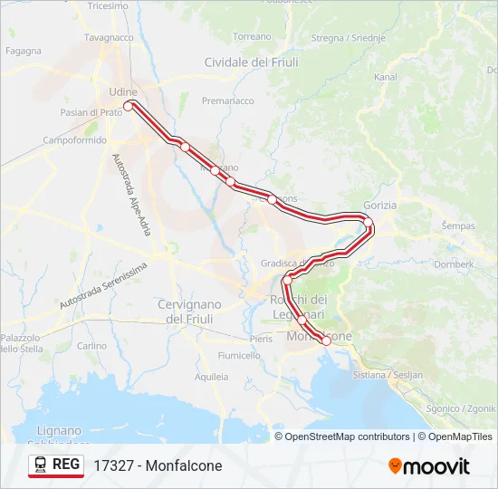 REG  Line Map