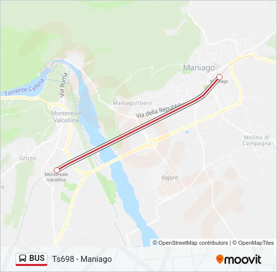 BUS  Line Map