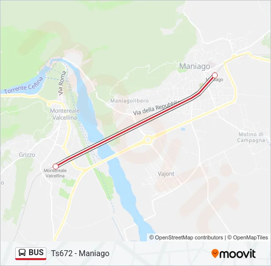BUS  Line Map