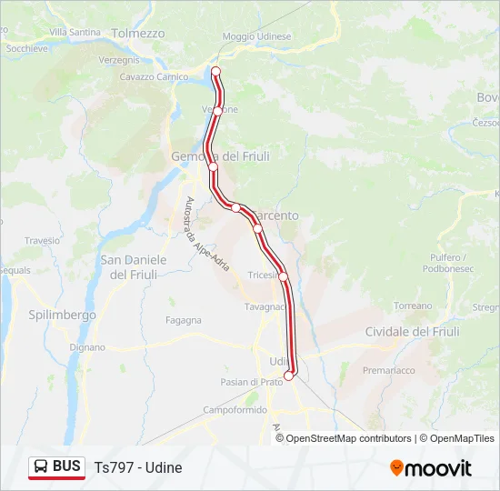 BUS  Line Map