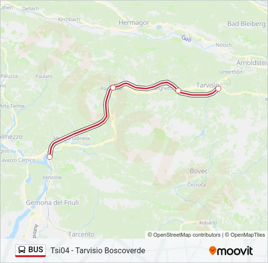 BUS  Line Map