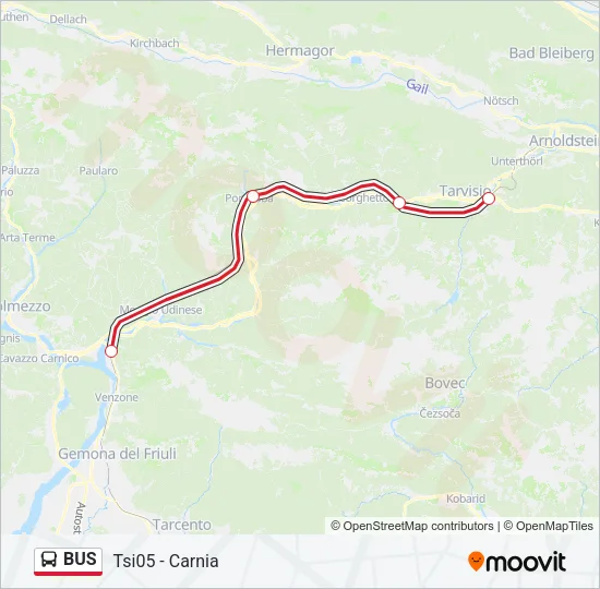 BUS  Line Map