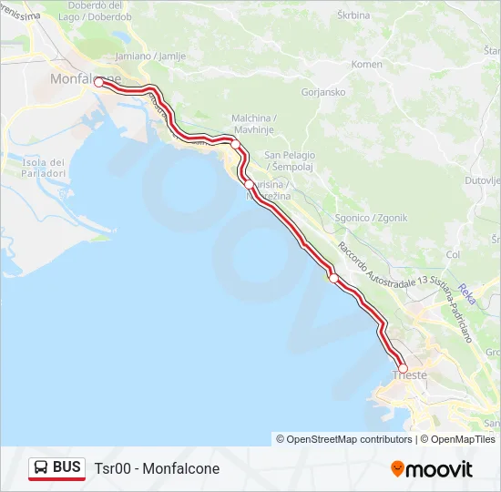 BUS  Line Map