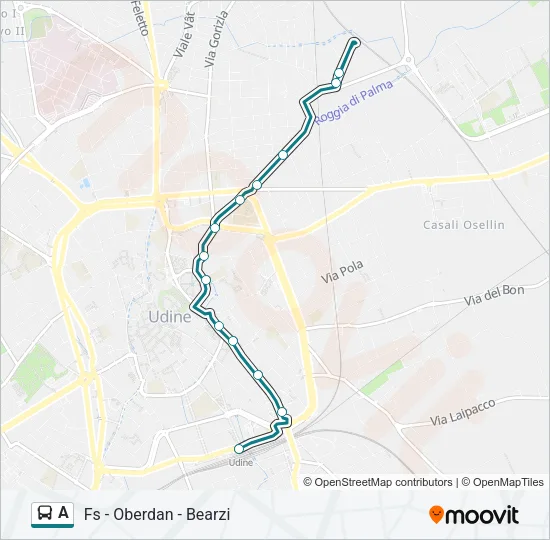 A Bus Line Map