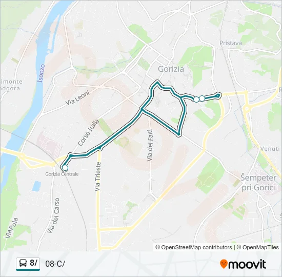 8/ Bus Line Map