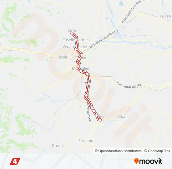 SFM4 Train Line Map
