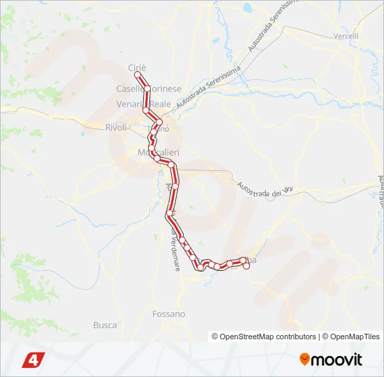 SFM4 Train Line Map
