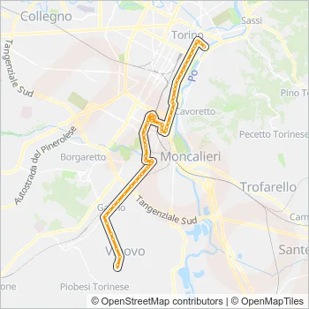 S18B Bus Line Map