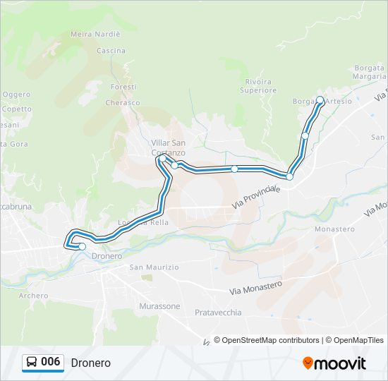 006 Bus Line Map