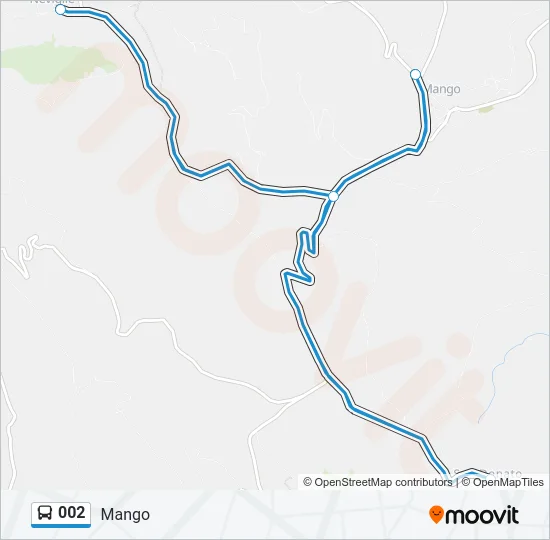 002 Bus Line Map